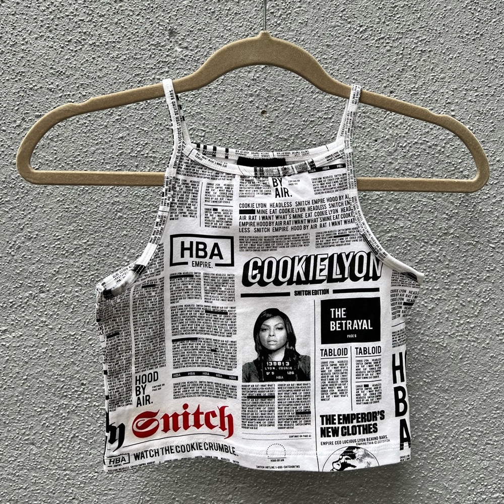 Hood by Air x Empire halter tank top